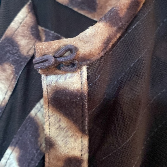 Travelers Collection By Chico’s Animal Print Cardigan Size 2 (Size M) - Picture 5 of 14